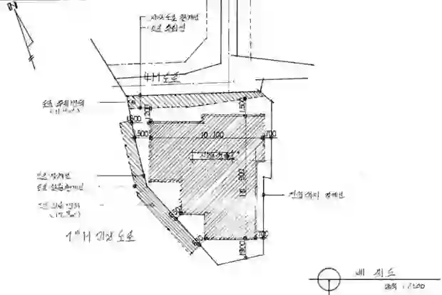 동호빌라 배치도 이미지